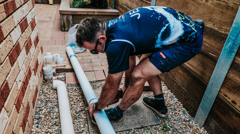Plumber Chippendale at work